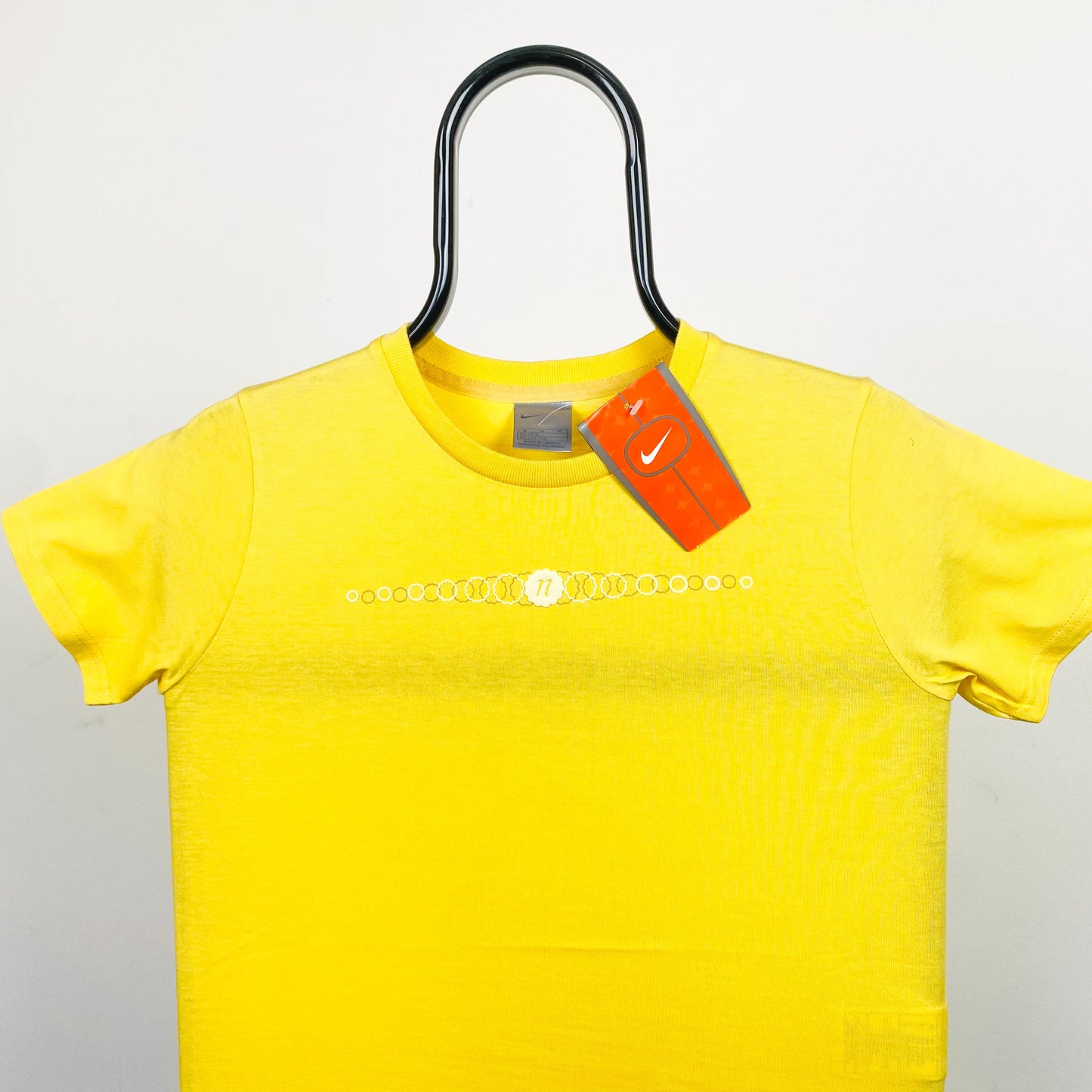 00s Nike T-Shirt Yellow XS/XXS