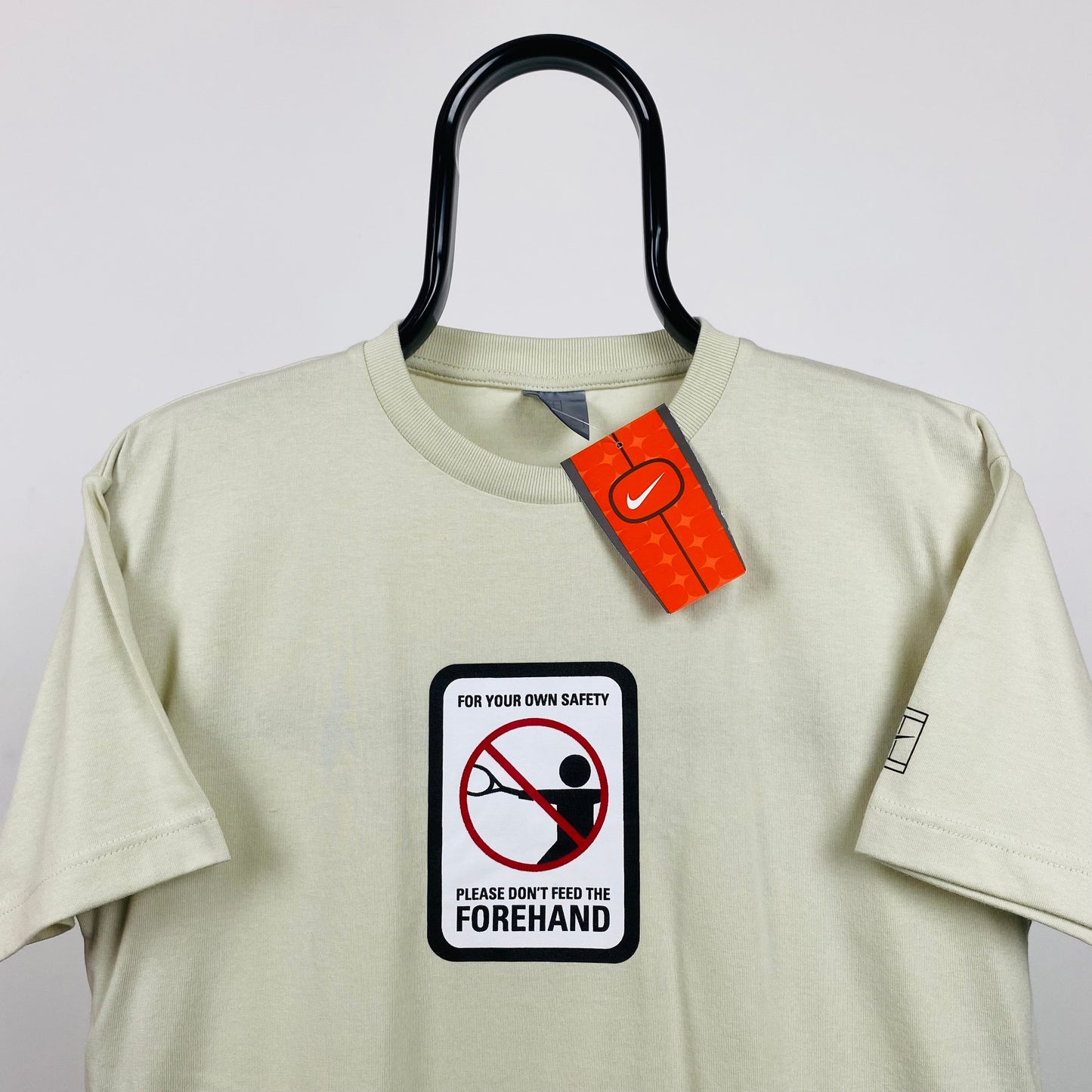 Vintage Nike Tennis T-Shirt Brown XS