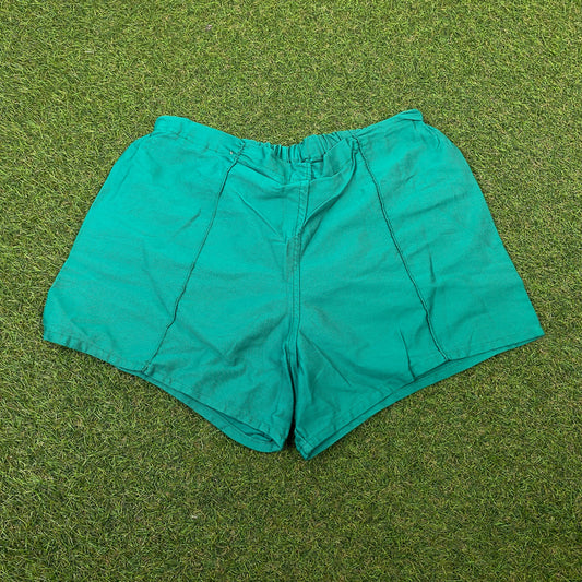 Retro Sprinter Shorts Green Small