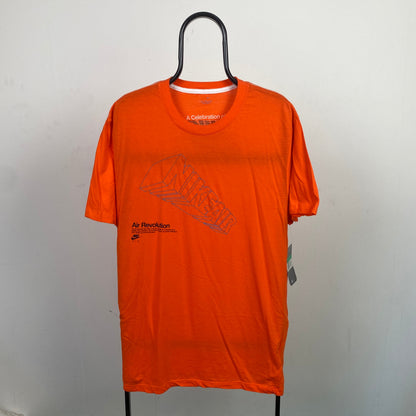 00s Nike Air T-Shirt Orange XL