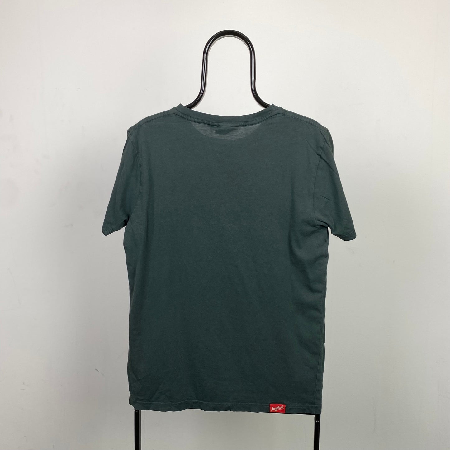 Retro Cylcing T-Shirt Grey Small