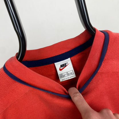 90s Nike Sweatshirt Red XS