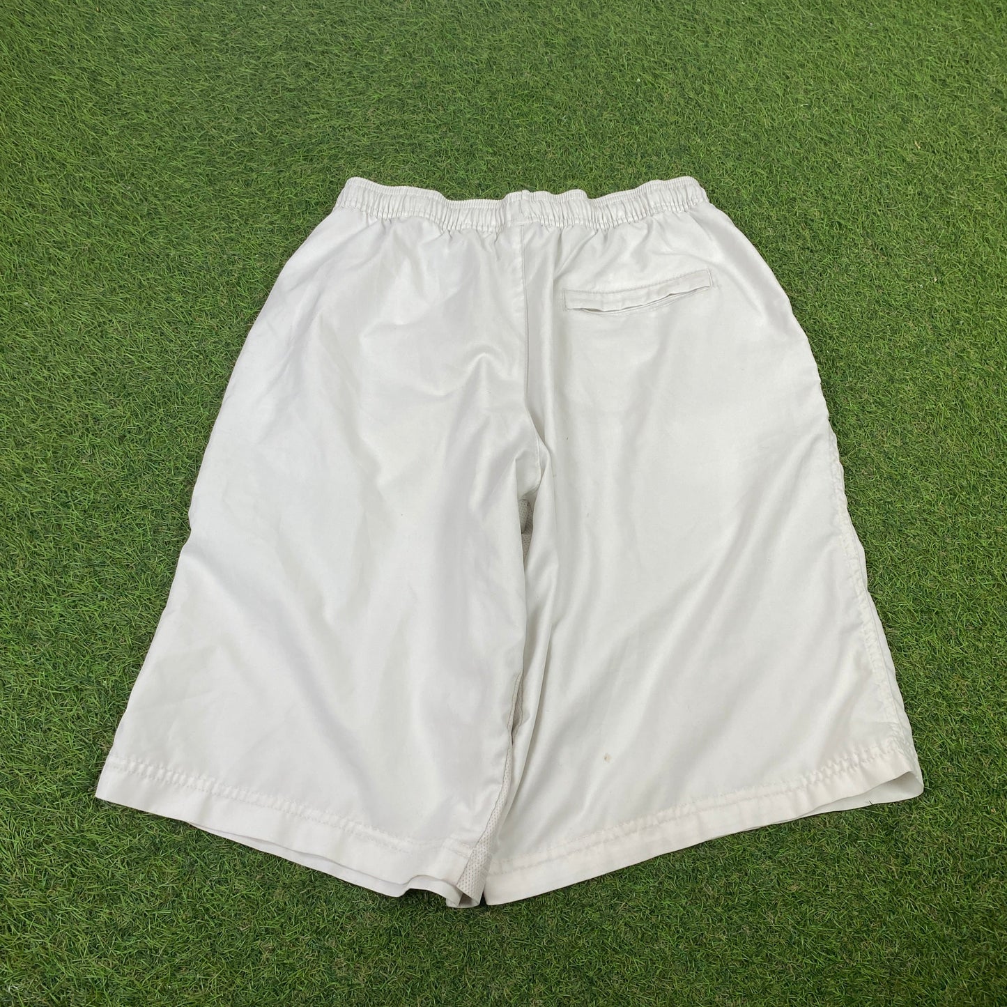 00s Nike Tennis Shorts White Small