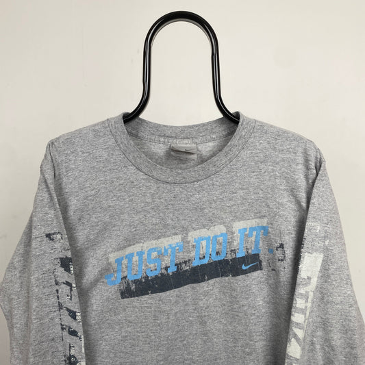 00s Nike T-Shirt Grey Small