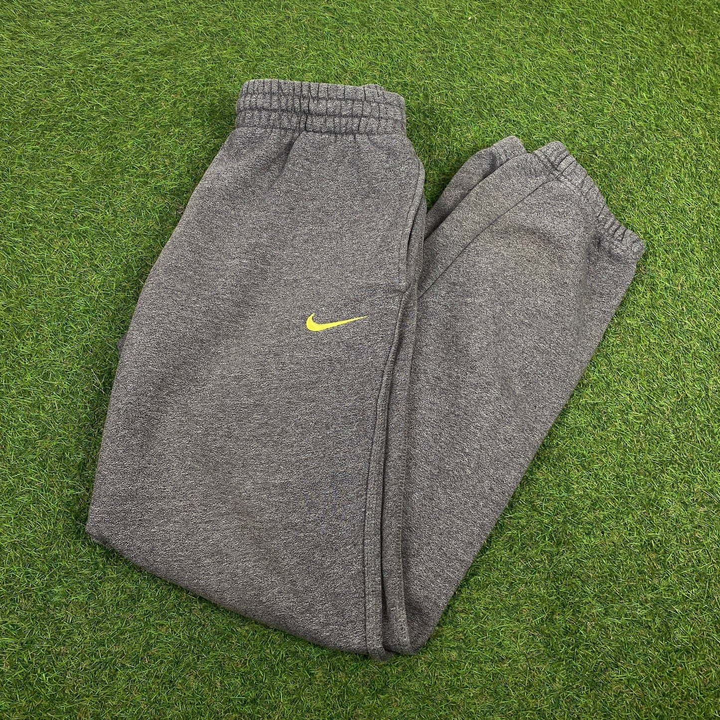 00s Nike Cotton Joggers Grey Small