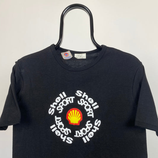 Vintage Shell Formula 1 T-Shirt Black Small
