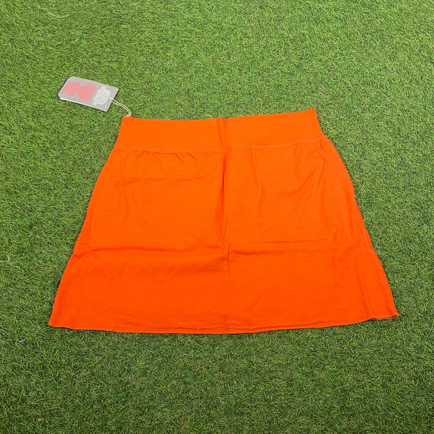 90s Nike Reversible Skirt Orange Grey Small