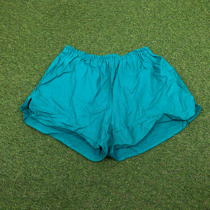 Retro Shorts Green Large