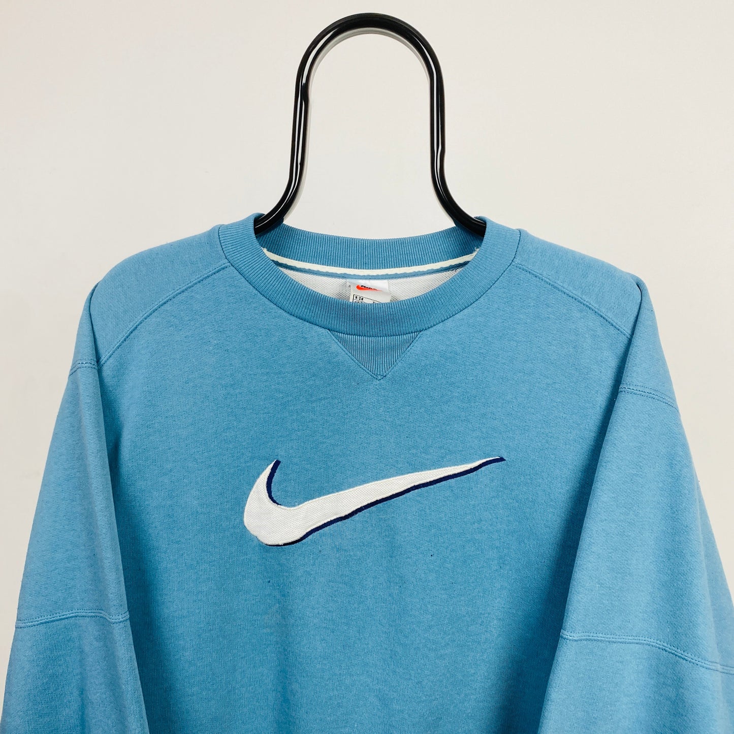 90s Nike Sweatshirt Blue Small