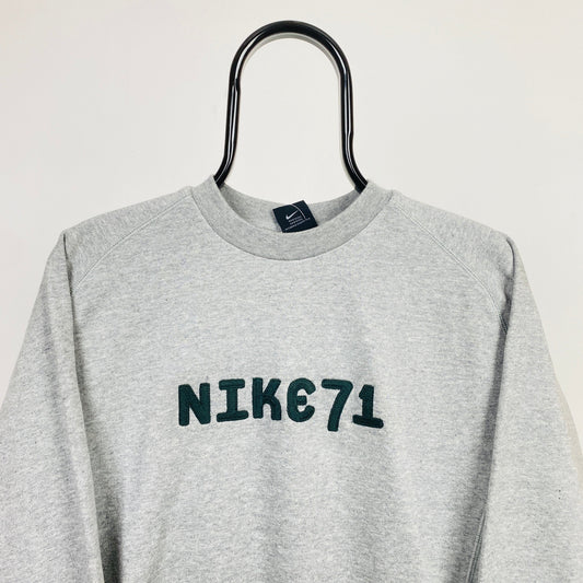 00s Nike Sweatshirt Grey XS