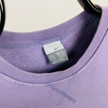 00s Nike Sweatshirt Purple Womens Large