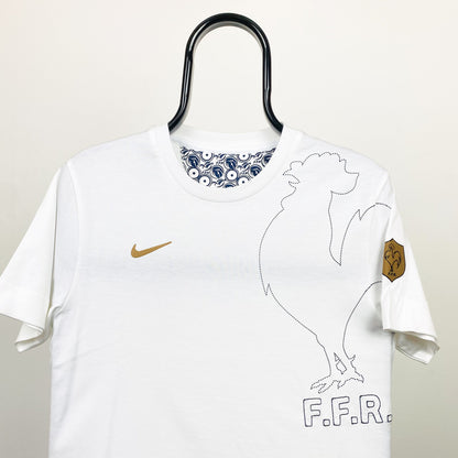 00s Nike France Rugby T-Shirt White Small