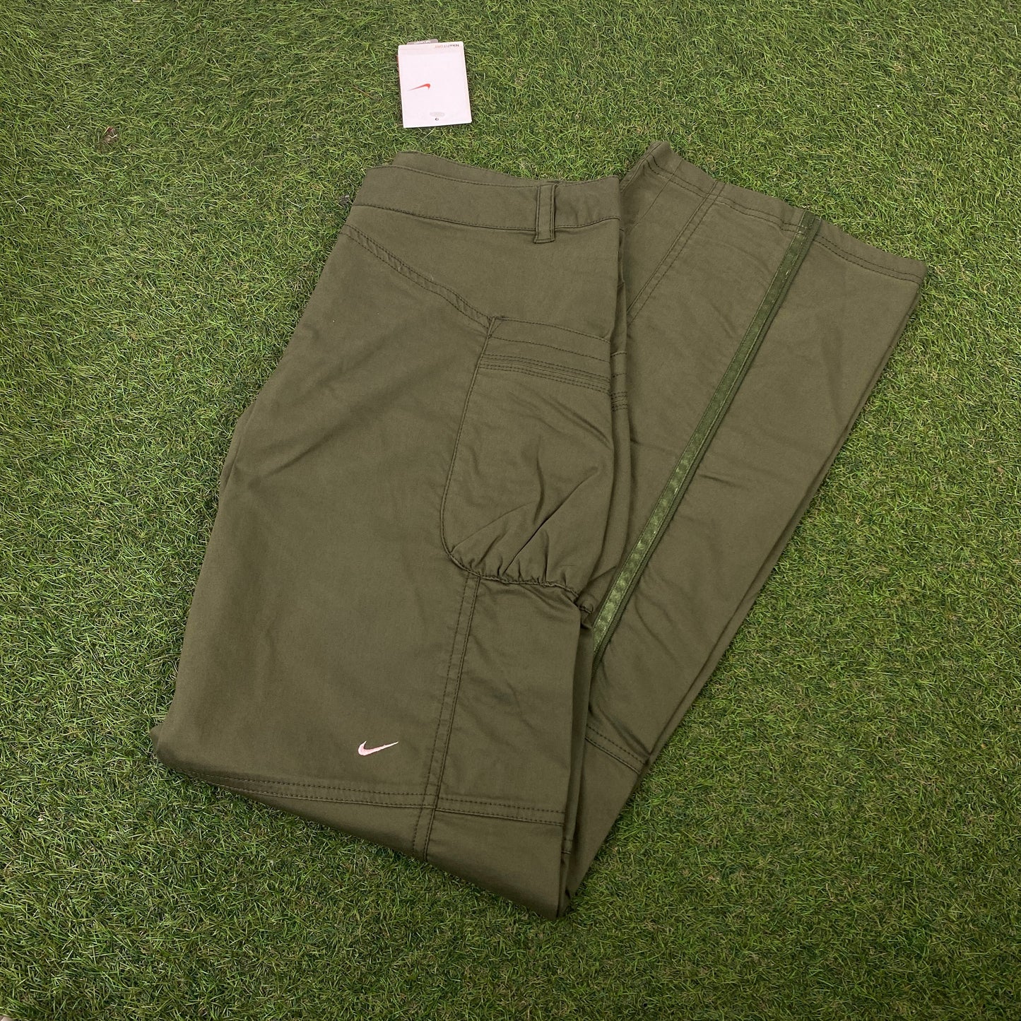 00s Nike Parachute Cargo Joggers Green XL