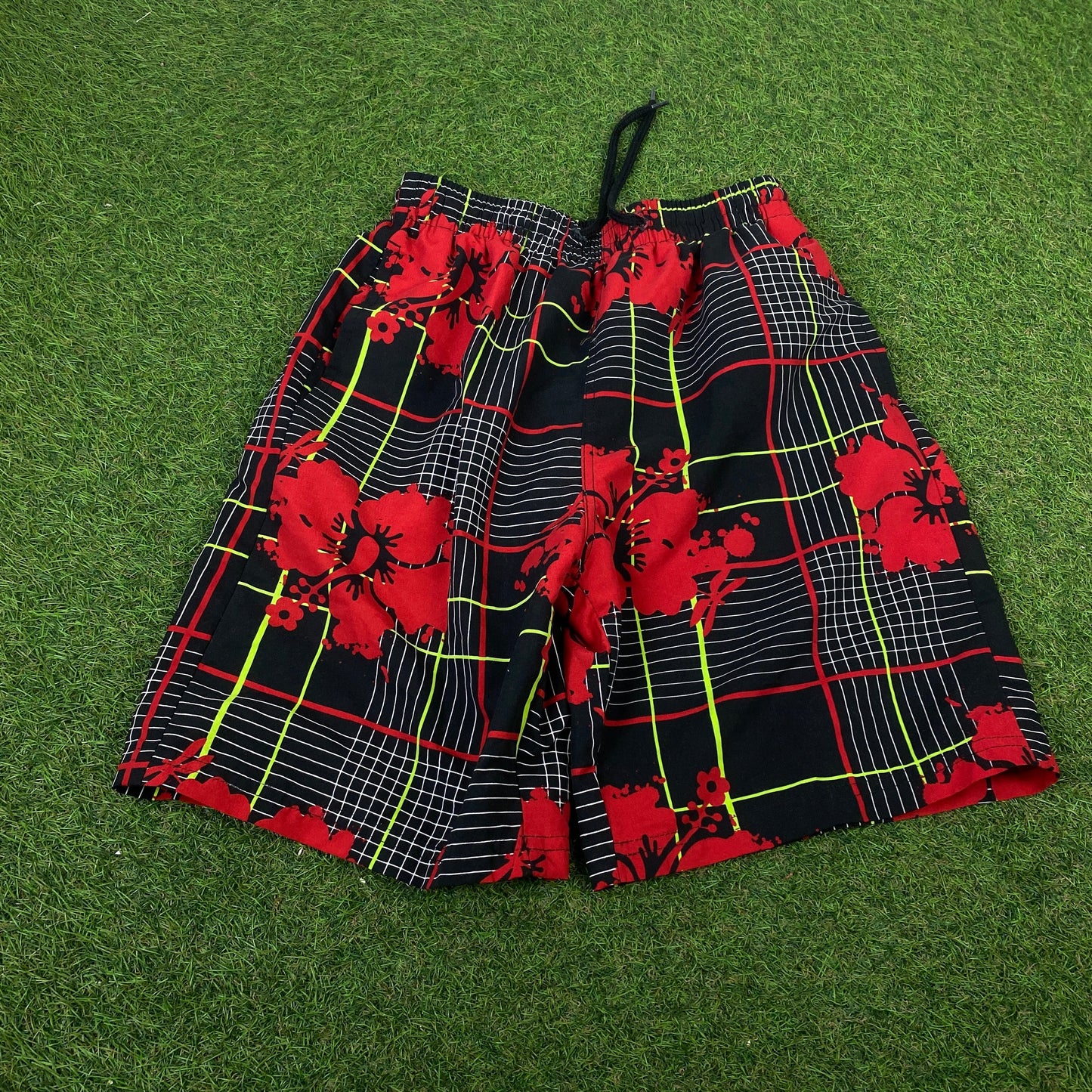 Retro Shorts Red XS