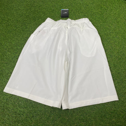 00s Nike Court Shorts White Small