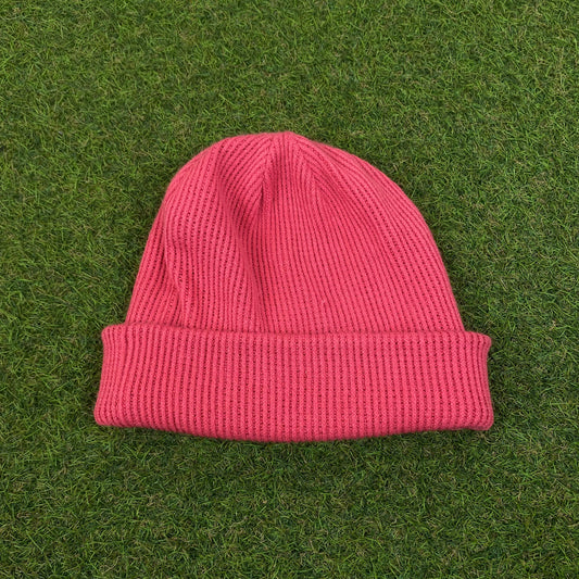 Retro Beanie Hat Light Pink