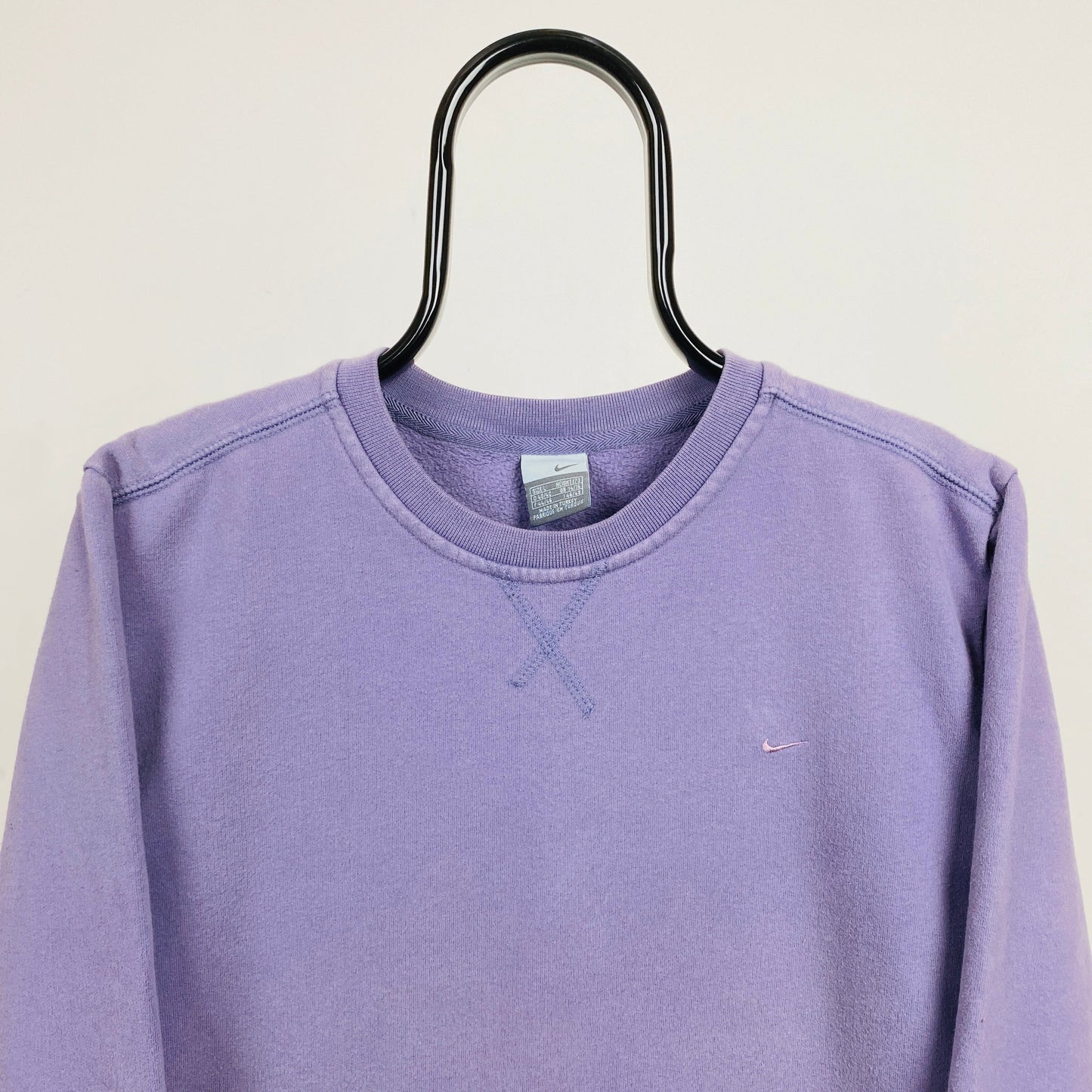 00s Nike Sweatshirt Purple Womens Large