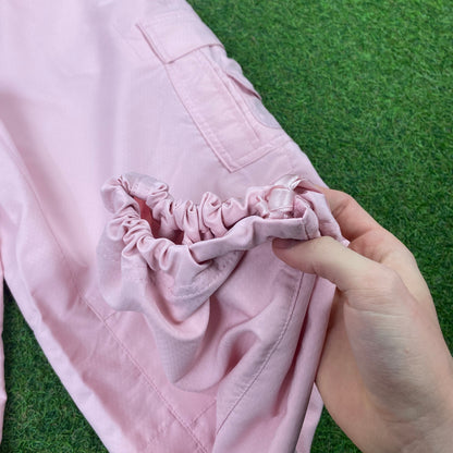 00s Nike Parachute Cargo Joggers Pink Medium