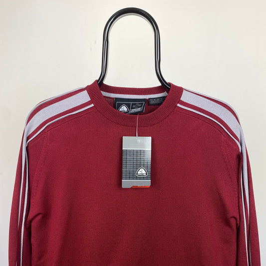 00s Nike ACG Thermal Sweatshirt Red Large