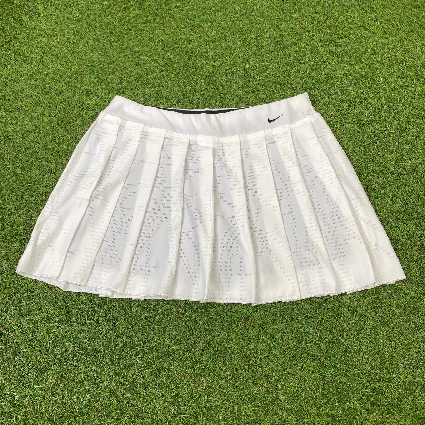 90s Nike Tennis Victory Skirt White Medium