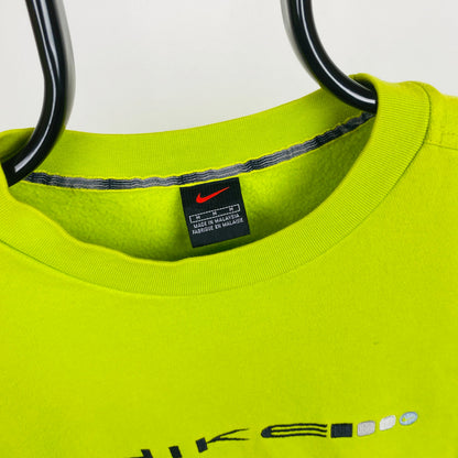 90s Nike Sweatshirt Green Medium