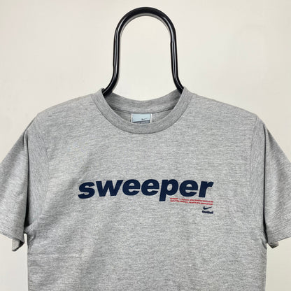 00s Nike Town Football T-Shirt Grey XS