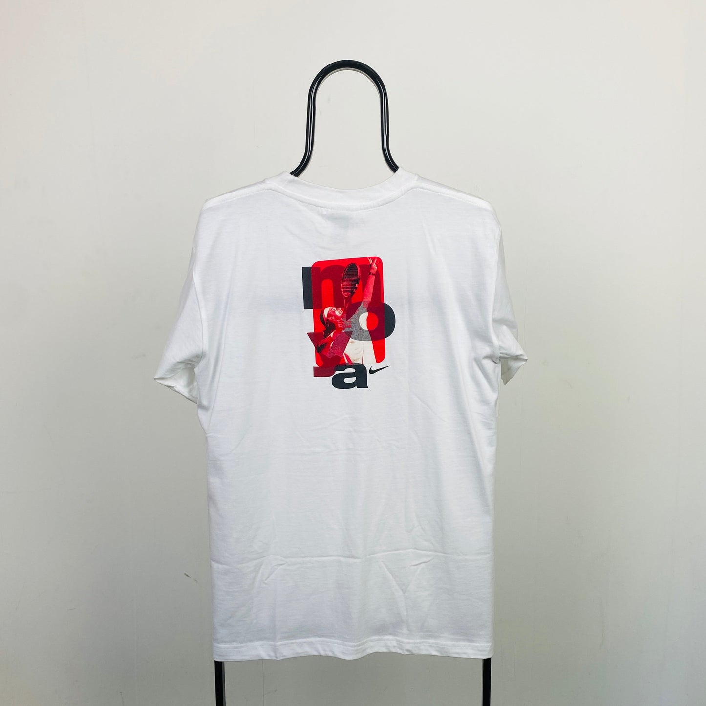 90s Nike Tennis T-Shirt White Small