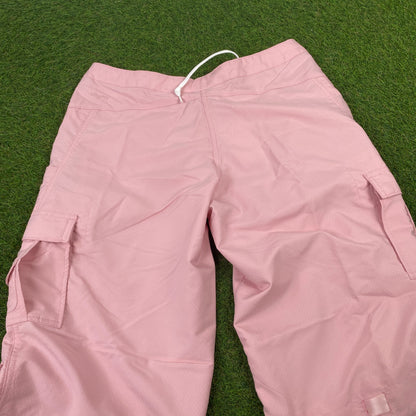 00s Nike Parachute Cargo Joggers Pink Small