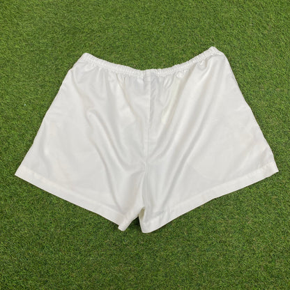 90s Nike Challenge Court Shorts White Large