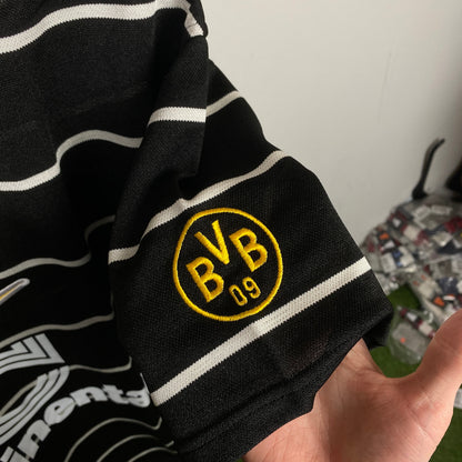 90s Nike Dortmund T-Shirt Black Medium