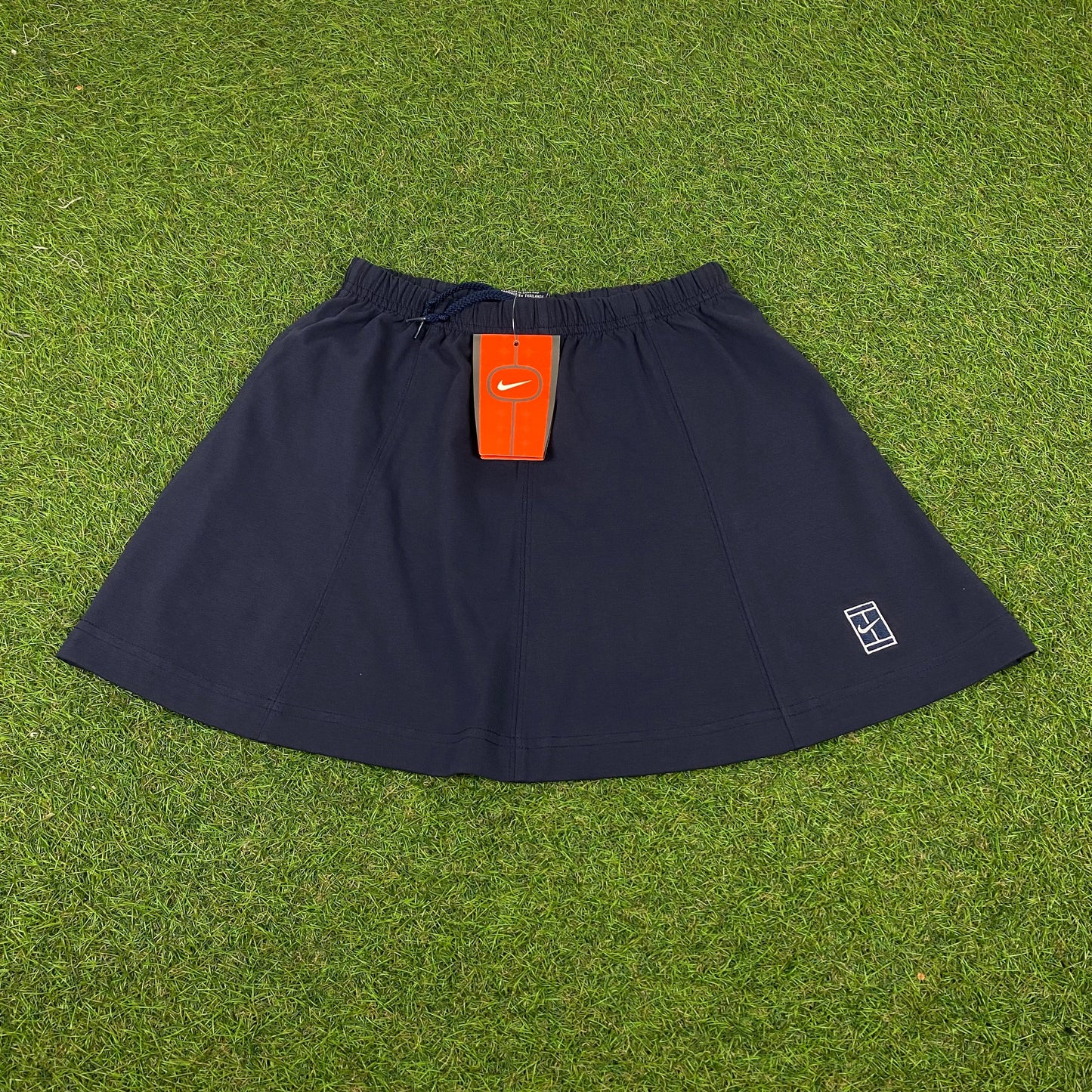 Vintage Nike Cotton Skirt Blue Small