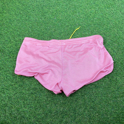 00s Nike Reversible Sprinter Shorts Pink Small