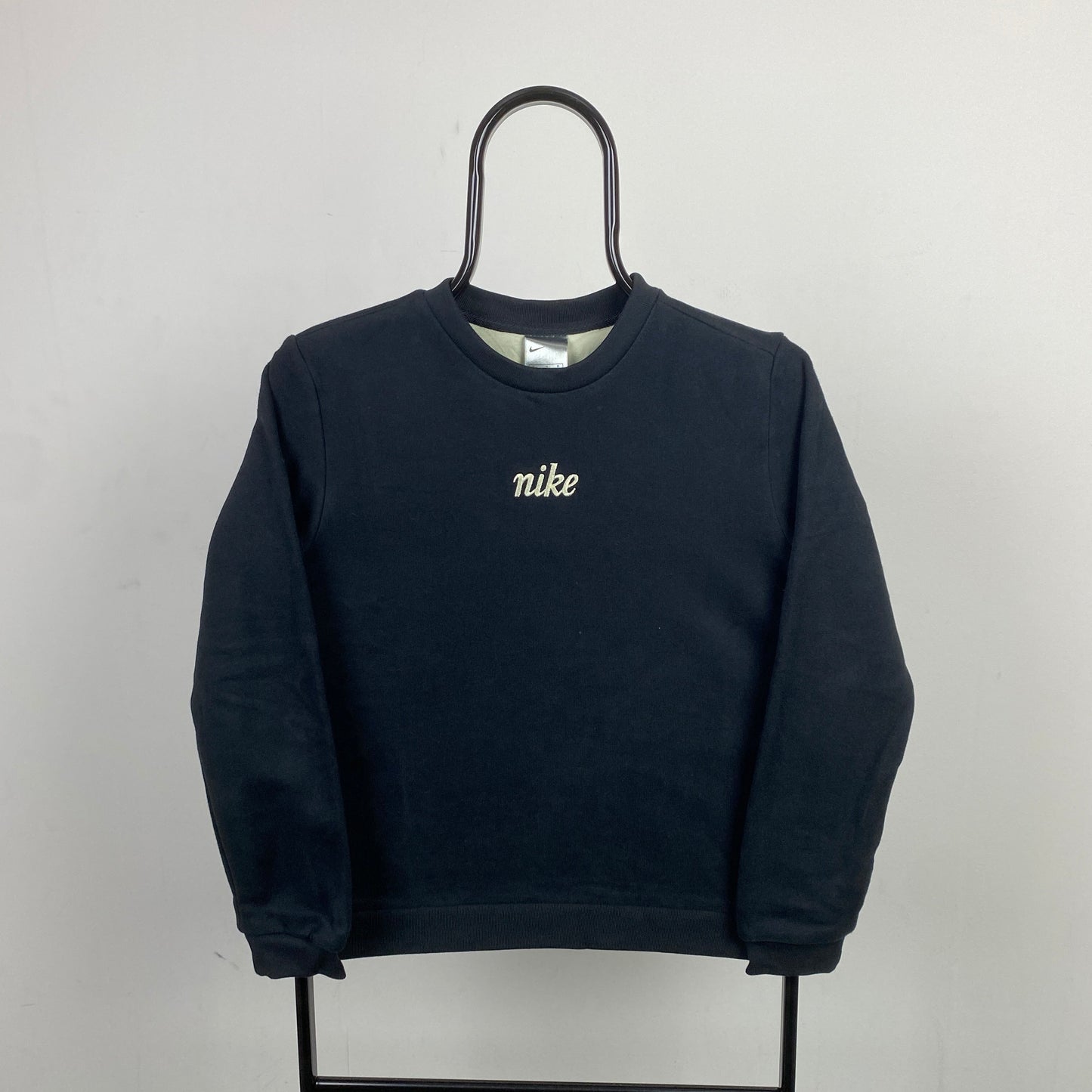 00s Nike Sweatshirt Black XS