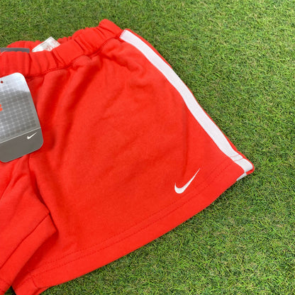 00s Nike Cotton Sprinter Shorts Red XS