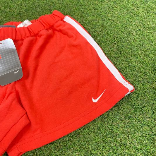 00s Nike Cotton Sprinter Shorts Red XS
