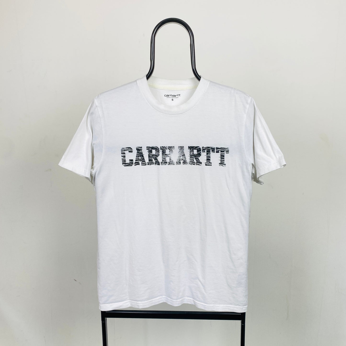 Retro Carhartt T-Shirt White Small