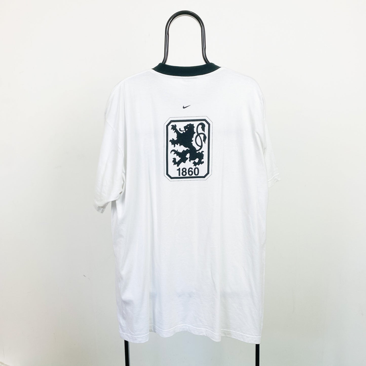 90s Nike 1860 Munchen T-Shirt White XL