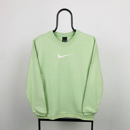 90s Nike Sweatshirt Sage Green Small