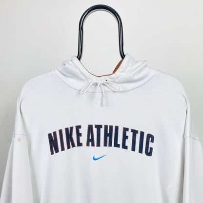 00s Nike Athletic Hoodie White XL