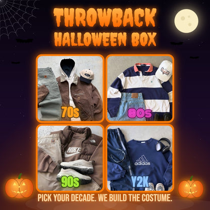 Throwback Halloween Box - pick your decade