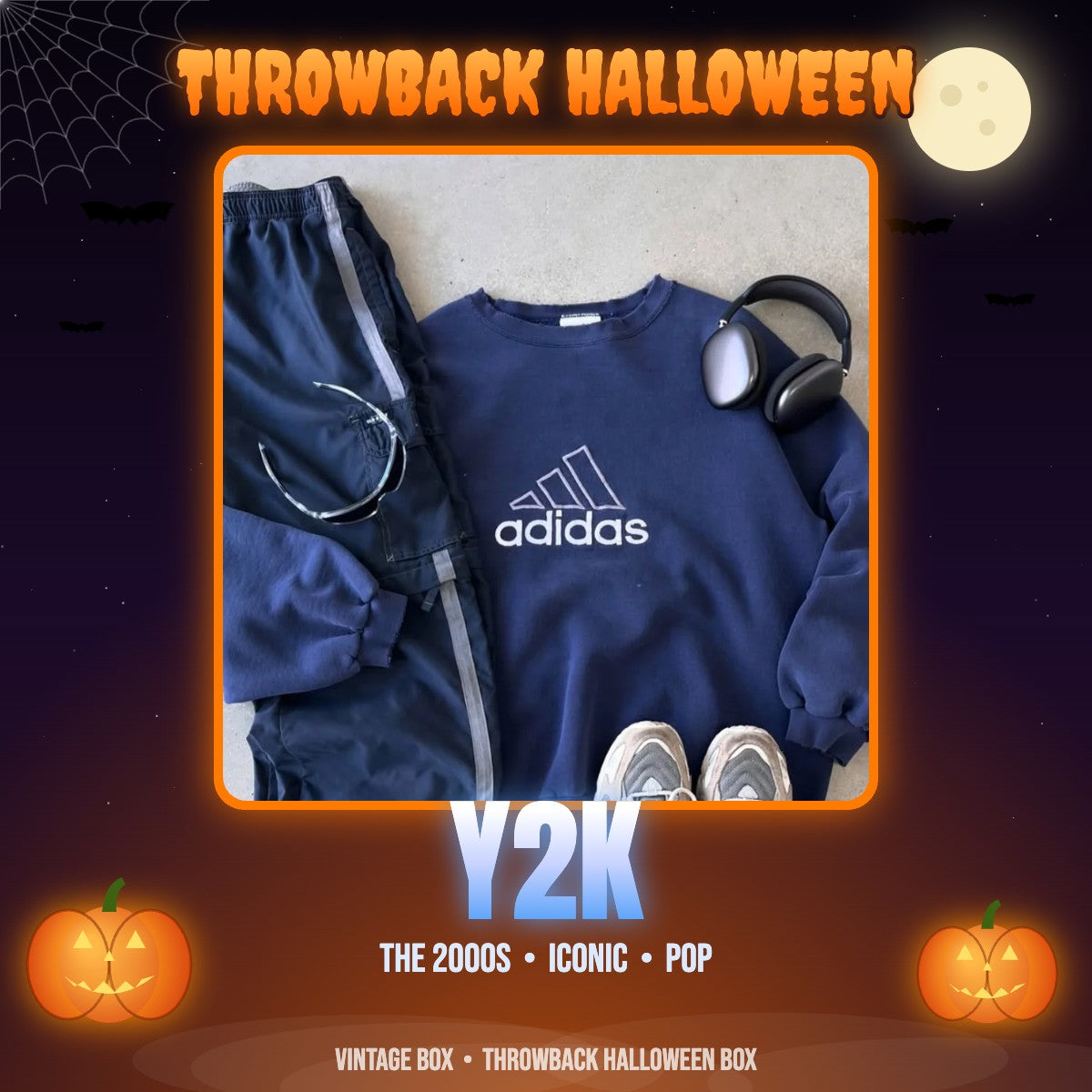 Throwback Halloween Box - Y2K 2000s costume
